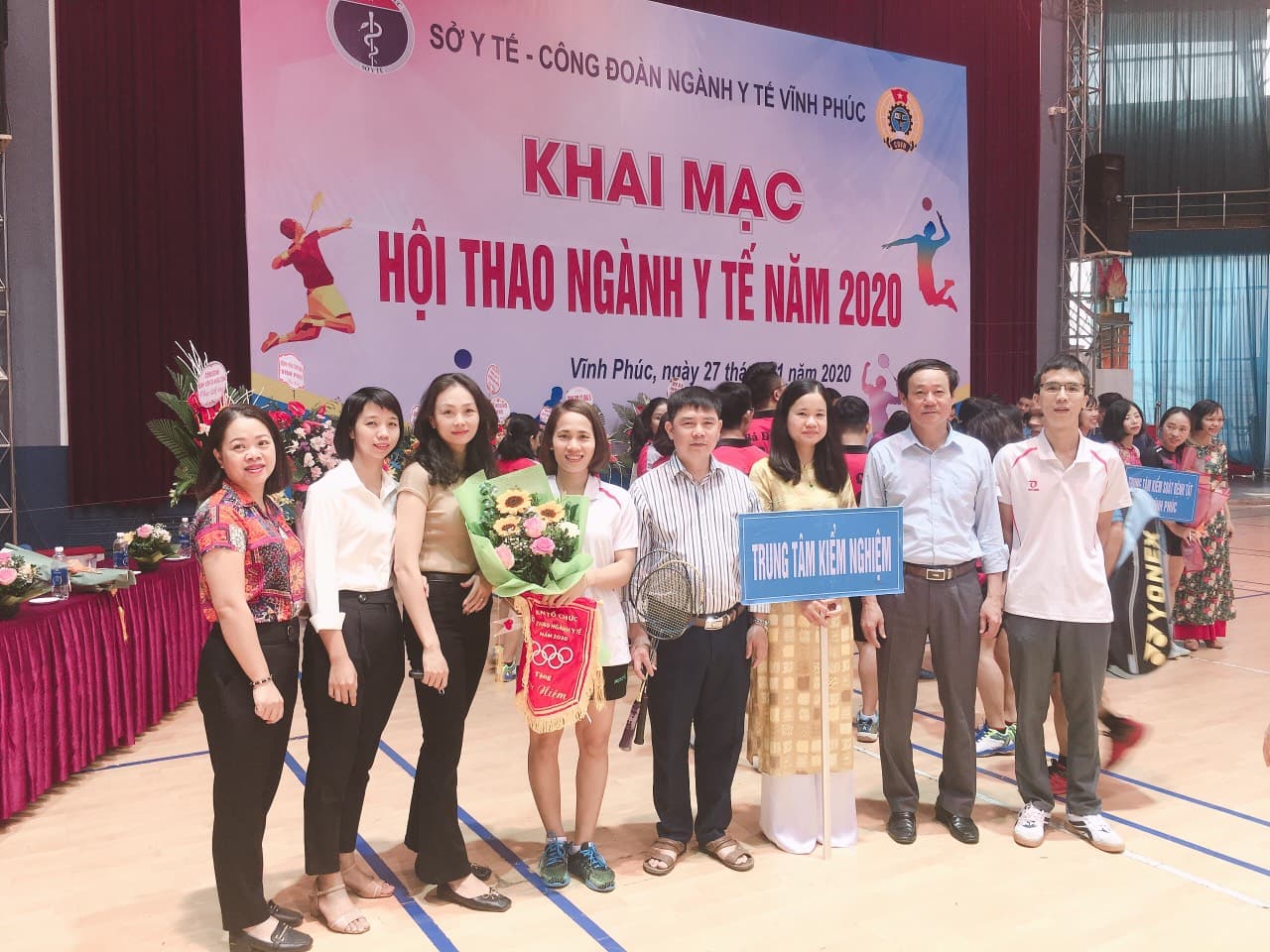 Tham gia hội thao thao ngành Y tế năm 2020